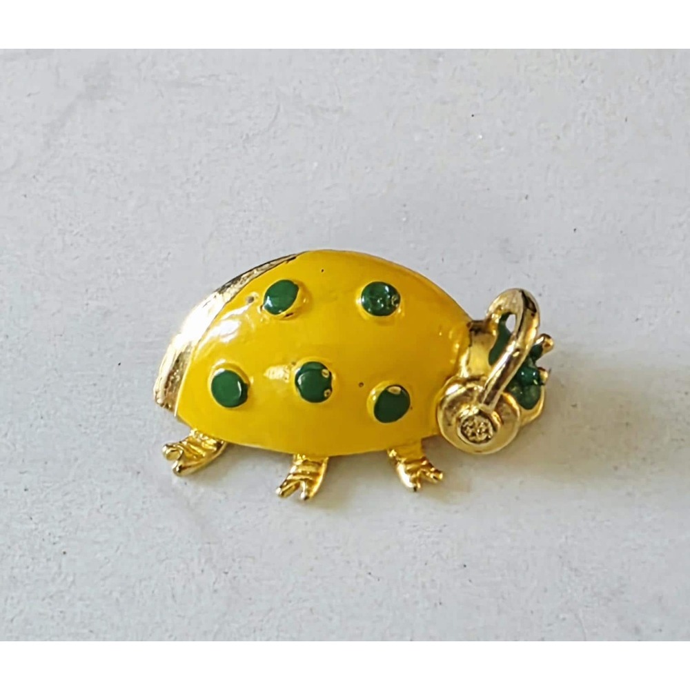 Vintage 1973 "Alan J." Watergate Bug Brooch